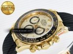 Rolex Daytona 126518 QF 1:1 Best Edition YG Dial on Oysterflex Strap QF4131 V10 (48 Hours Power Reserve) - Görsel 6