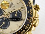 Rolex Daytona 126518 YG VSF 1:1 Best Edition 904L Steel YG Dial on Oysterflex Strap SH4131 - Görsel 12