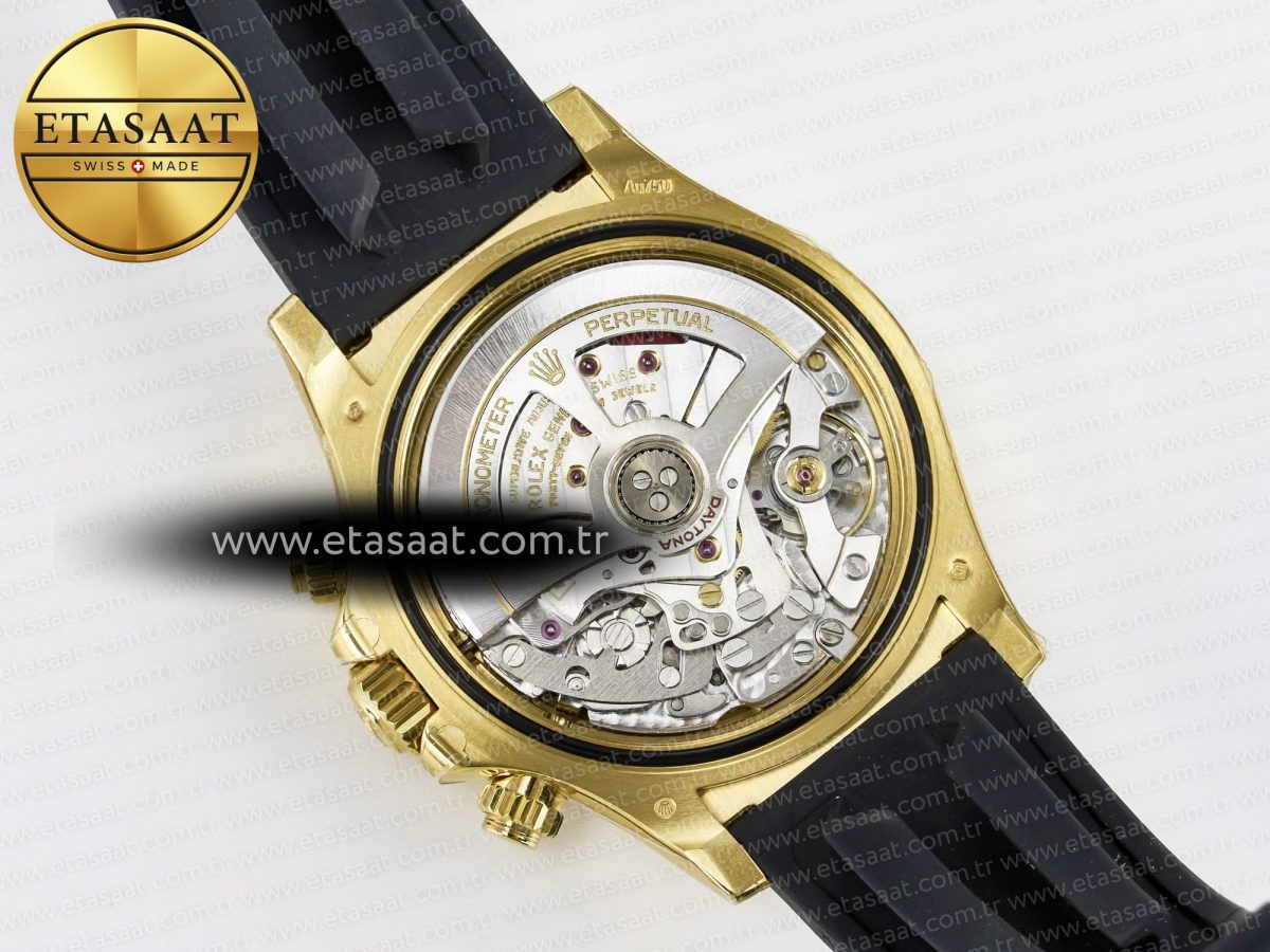 Rolex Daytona 126518 YG VSF 1:1 Best Edition 904L Steel YG Dial on Oysterflex Strap SH4131 - Görsel 20