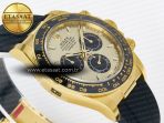 Rolex Daytona 126518 YG VSF 1:1 Best Edition 904L Steel YG Dial on Oysterflex Strap SH4131 - Görsel 7
