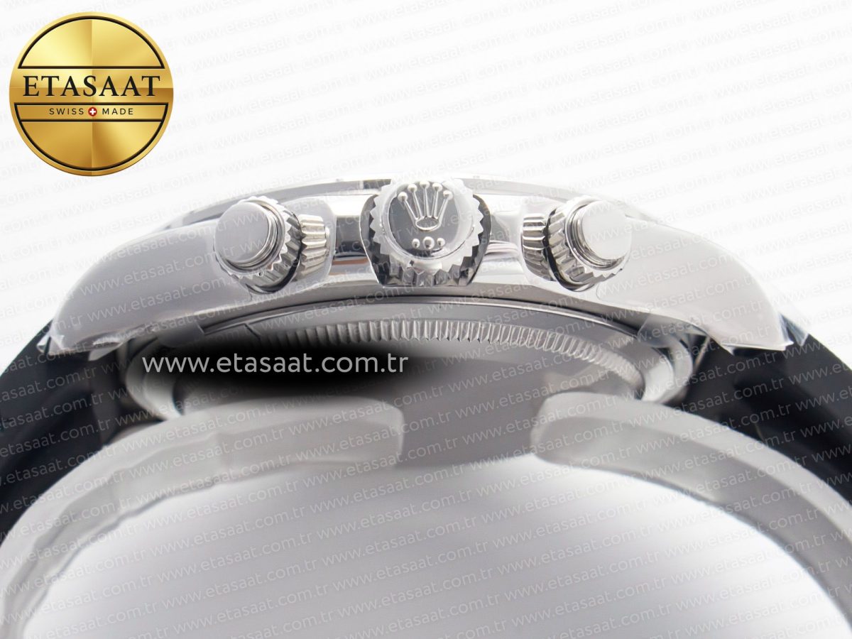 Rolex Daytona 126519 Clean 1:1 Best Edition Grey Dial on Oysterflex Rubber Strap SH4131 - Görsel 11
