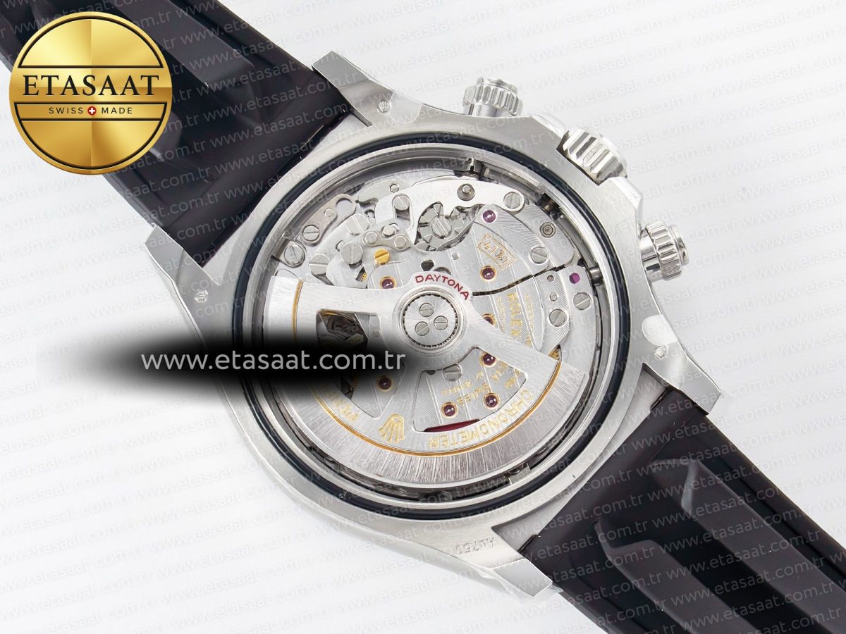 Rolex Daytona 126519 Clean 1:1 Best Edition Grey Dial on Oysterflex Rubber Strap SH4131 - Görsel 19