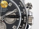 Rolex Daytona 126519 QF 1:1 Best Edition Black/Gray Dial Diamonds on Oysterflex Strap QF4131 V10 (48 Hours Power Reserve) - Görsel 11