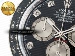 Rolex Daytona 126519 QF 1:1 Best Edition Black/Gray Dial Diamonds on Oysterflex Strap QF4131 V10 (48 Hours Power Reserve) - Görsel 13
