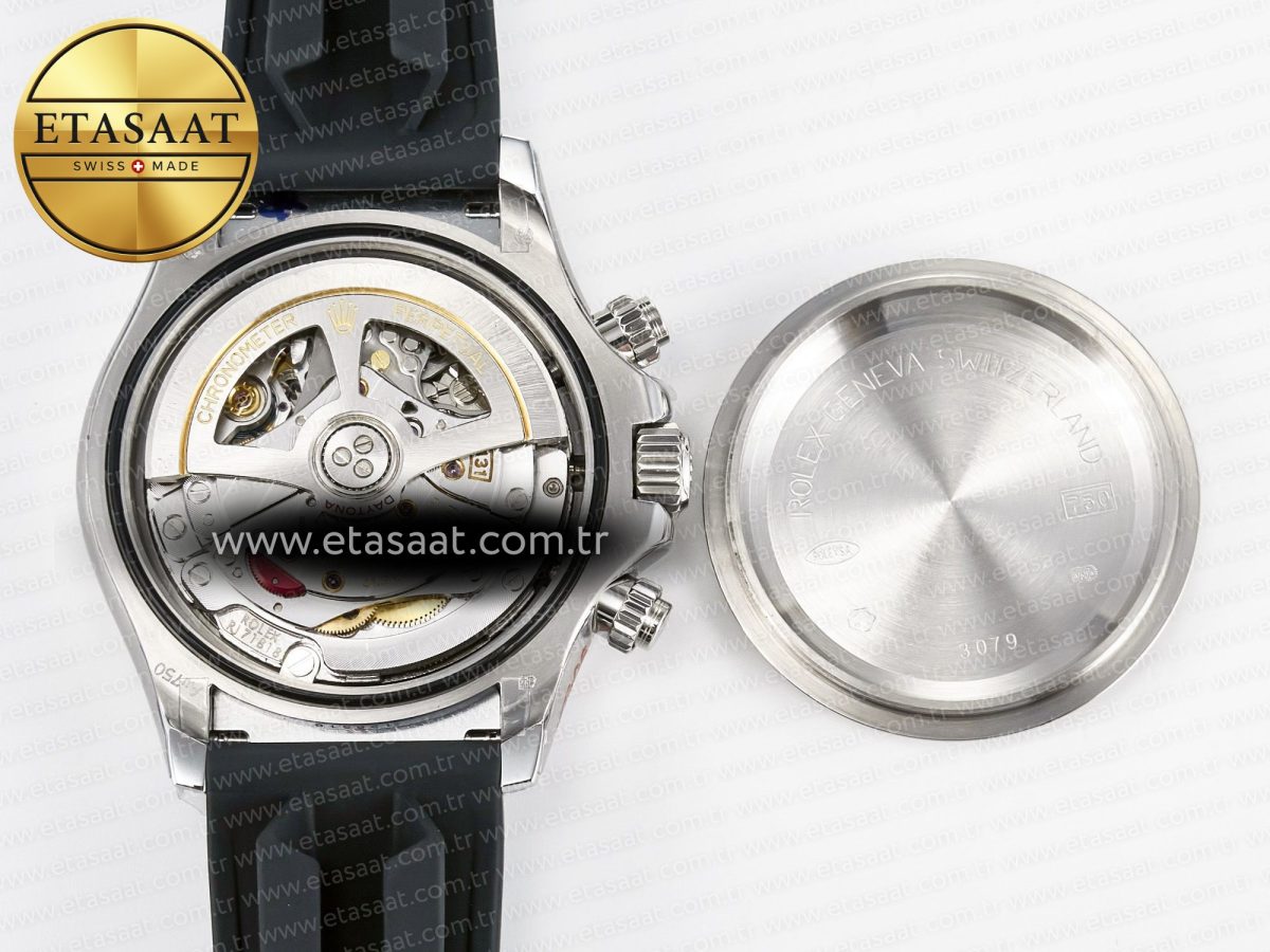Rolex Daytona 126519 QF 1:1 Best Edition Black/Gray Dial Diamonds on Oysterflex Strap QF4131 V10 (48 Hours Power Reserve) - Görsel 19