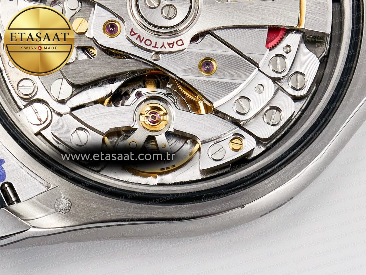 Rolex Daytona 126519 QF 1:1 Best Edition Black/Gray Dial Diamonds on Oysterflex Strap QF4131 V10 (48 Hours Power Reserve) - Görsel 24