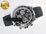 Rolex Daytona 126519 QF 1:1 Best Edition Black/Gray Dial Diamonds on Oysterflex Strap QF4131 V10 (48 Hours Power Reserve) - Görsel 8