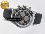 Rolex Daytona 126519 QF 1:1 Best Edition Black/Gray Dial Diamonds on Oysterflex Strap QF4131 V10 (48 Hours Power Reserve) - Görsel 9