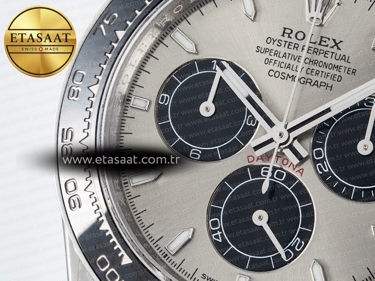 Rolex Daytona 126519 QF 1:1 Best Edition Gray/Black Dial on Oysterflex Strap SH4131 V5 - Görsel 13