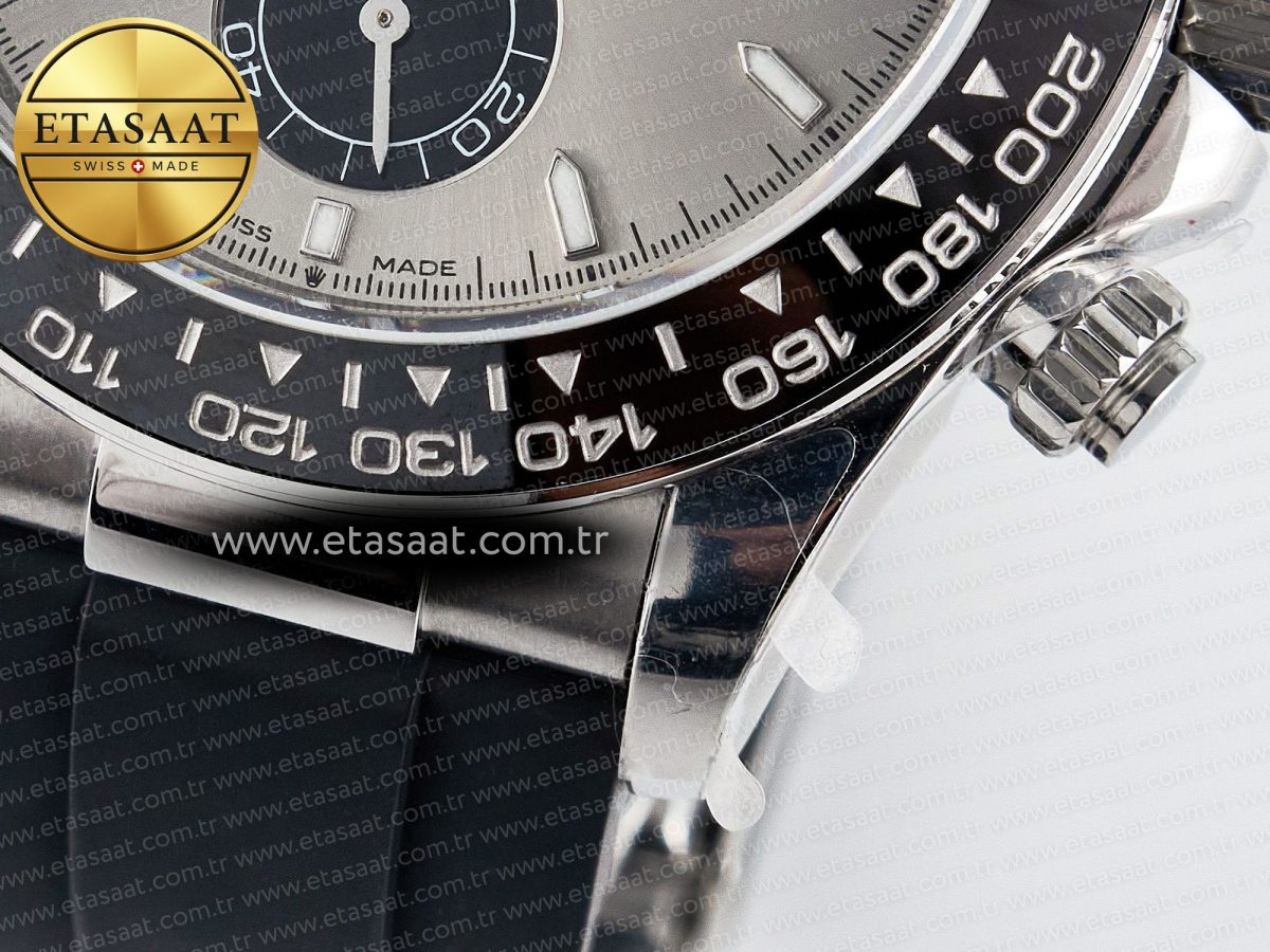 Rolex Daytona 126519 QF 1:1 Best Edition Gray/Black Dial on Oysterflex Strap SH4131 V5 - Görsel 14