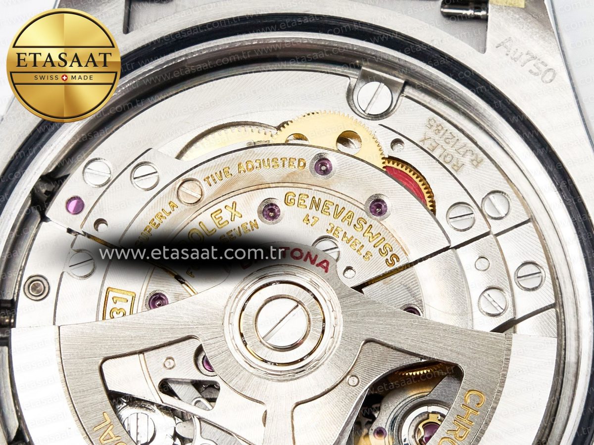 Rolex Daytona 126519 QF 1:1 Best Edition Gray/Black Dial on Oysterflex Strap SH4131 V5 - Görsel 22