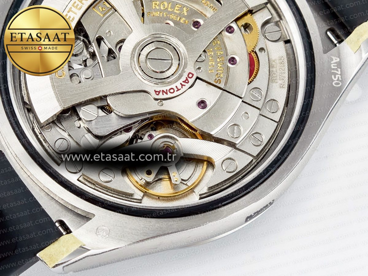 Rolex Daytona 126519 QF 1:1 Best Edition Gray/Black Dial on Oysterflex Strap SH4131 V5 - Görsel 24
