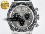 Rolex Daytona 126519 QF 1:1 Best Edition Gray/Black Dial on Oysterflex Strap SH4131 V5 - Görsel 4