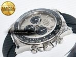 Rolex Daytona 126519 QF 1:1 Best Edition Gray/Black Dial on Oysterflex Strap SH4131 V5 - Görsel 6