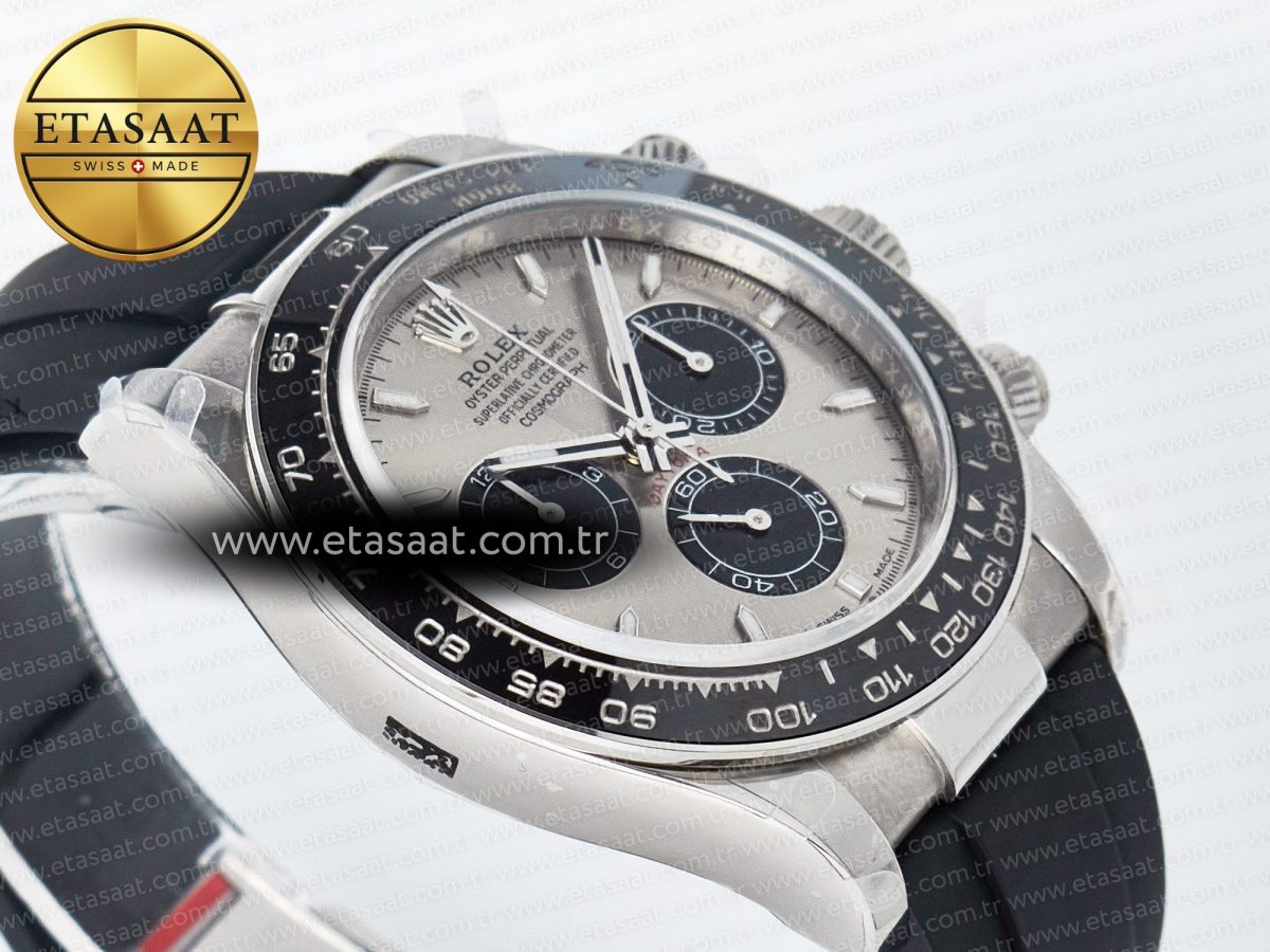 Rolex Daytona 126519 QF 1:1 Best Edition Gray/Black Dial on Oysterflex Strap SH4131 V5 - Görsel 7