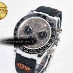 Rolex Daytona 126519 QF 1:1 Best Edition Gray/Black Dial on Oysterflex Strap SH4131 V6（Gain Weight）
