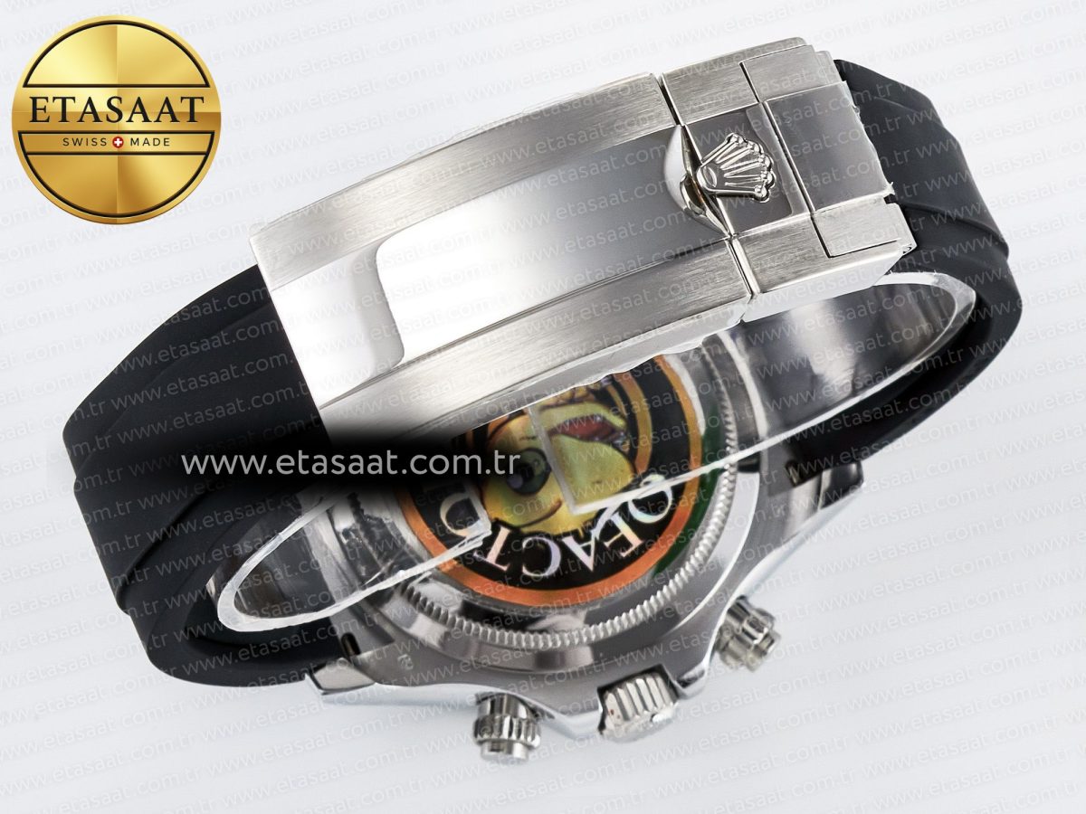Rolex Daytona 126519 QF 1:1 Best Edition Gray/Black Dial on Oysterflex Strap SH4131 V6（Gain Weight） - Görsel 17