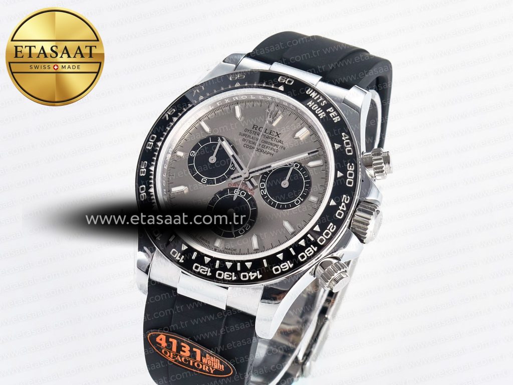 daytona 126519 qf 11 best edition gray black dial on oysterflex strap sh4131 v6efbc88gain weightefbc892