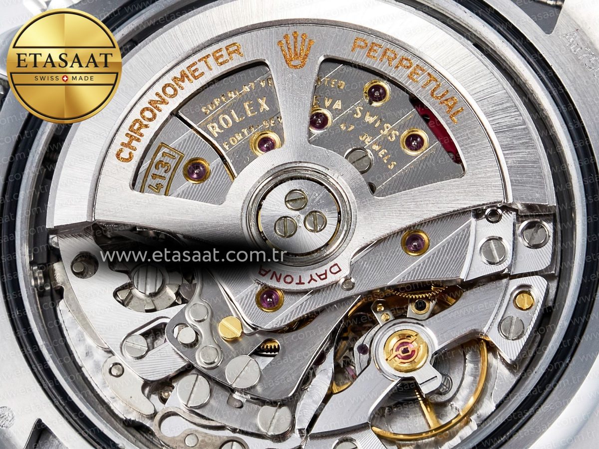 Rolex Daytona 126519 QF 1:1 Best Edition Gray/Black Dial on Oysterflex Strap SH4131 V6（Gain Weight） - Görsel 21