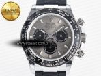 Rolex Daytona 126519 QF 1:1 Best Edition Gray/Black Dial on Oysterflex Strap SH4131 V6（Gain Weight） - Görsel 4
