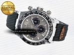Rolex Daytona 126519 QF 1:1 Best Edition Gray/Black Dial on Oysterflex Strap SH4131 V6（Gain Weight） - Görsel 9
