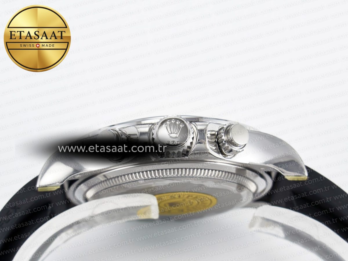 Rolex Daytona 126519 SS VSF 1:1 Best Edition 904L Steel Gray Dial on Oysterflex Strap SH4131 - Görsel 16