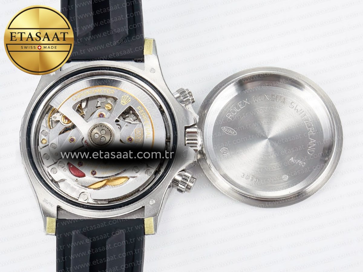 Rolex Daytona 126519 SS VSF 1:1 Best Edition 904L Steel Gray Dial on Oysterflex Strap SH4131 - Görsel 19