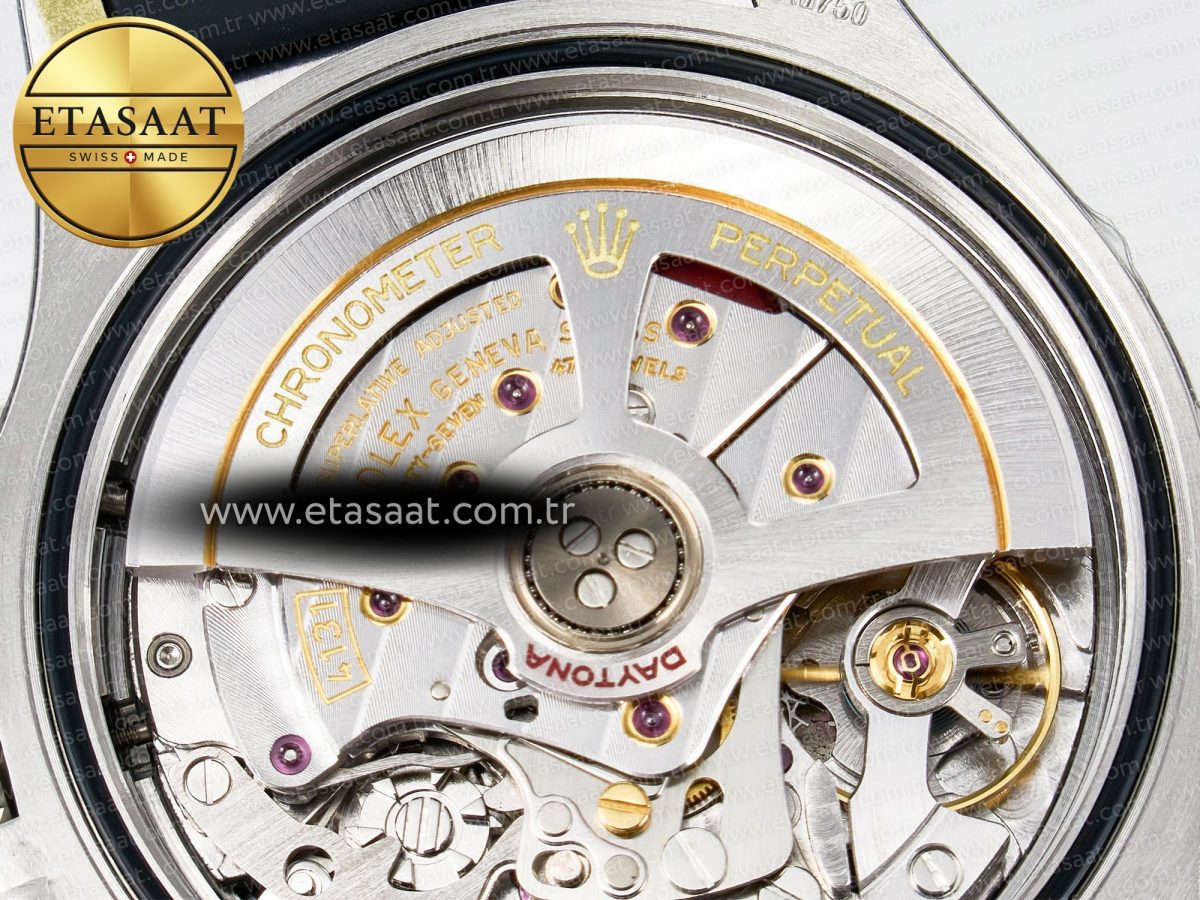 Rolex Daytona 126519 SS VSF 1:1 Best Edition 904L Steel Gray Dial on Oysterflex Strap SH4131 - Görsel 22