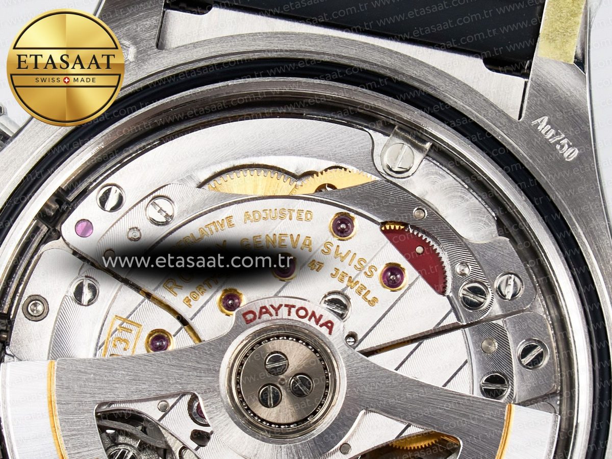 Rolex Daytona 126519 SS VSF 1:1 Best Edition 904L Steel Gray Dial on Oysterflex Strap SH4131 - Görsel 23