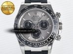 Rolex Daytona 126519 SS VSF 1:1 Best Edition 904L Steel Gray Dial on Oysterflex Strap SH4131 - Görsel 4