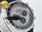 Rolex Daytona 126519 SS VSF 1:1 Best Edition 904L Steel Gray Dial on Oysterflex Strap SH4131 - Görsel 5
