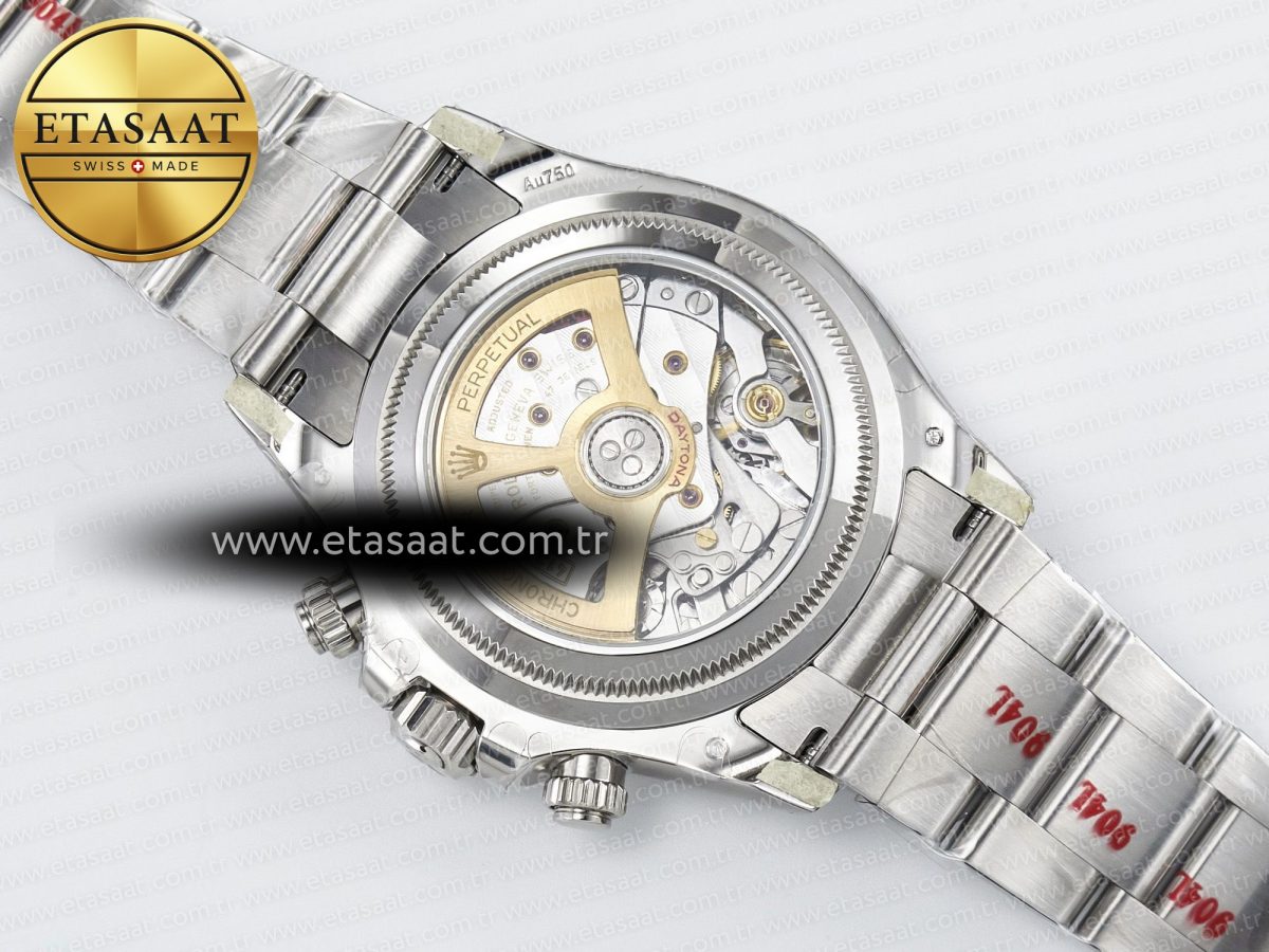 Rolex Daytona 126529 40mm Clean Le Mans SS 1:1 Best Edition Black Dial on SS Bracelet SH4132 (24Hour Subdial) - Görsel 18