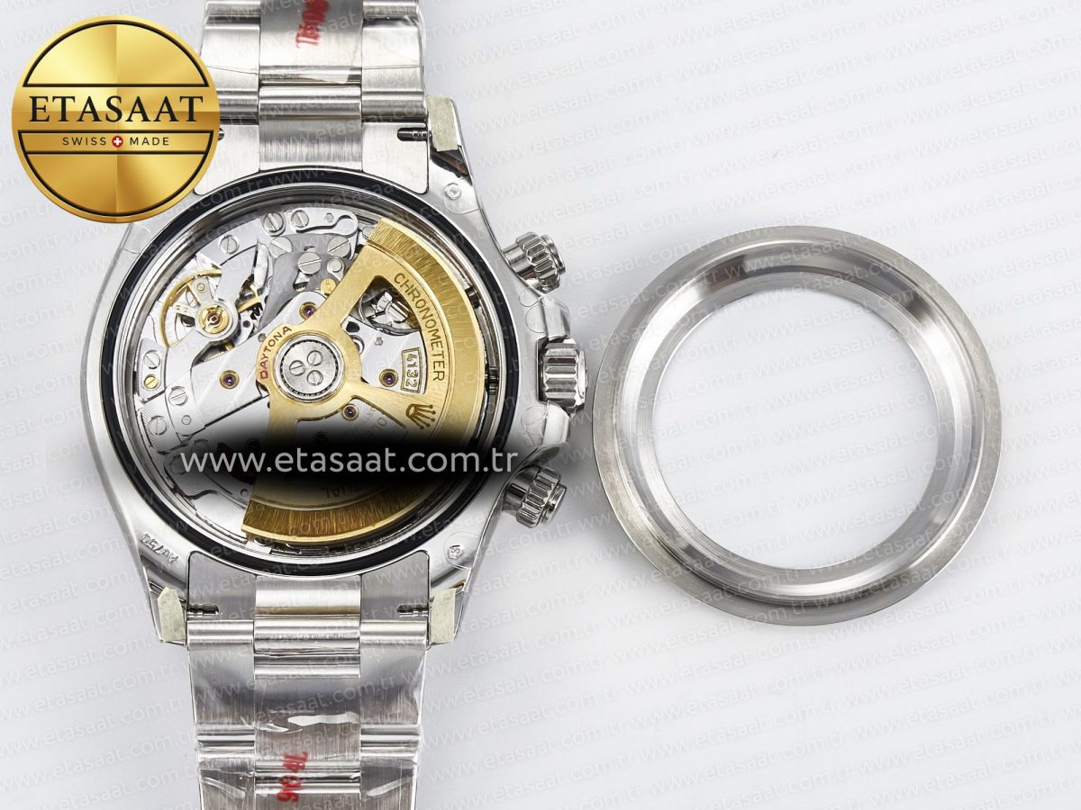 Rolex Daytona 126529 40mm Clean Le Mans SS 1:1 Best Edition Black Dial on SS Bracelet SH4132 (24Hour Subdial) - Görsel 19