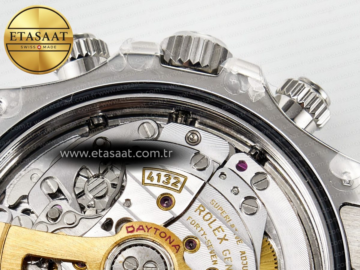 Rolex Daytona 126529 40mm Clean Le Mans SS 1:1 Best Edition Black Dial on SS Bracelet SH4132 (24Hour Subdial) - Görsel 23