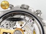 Rolex Daytona 126529 40mm Clean Le Mans SS 1:1 Best Edition Black Dial on SS Bracelet SH4132 (24Hour Subdial) - Görsel 23