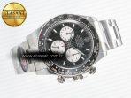 Rolex Daytona 126529 40mm Clean Le Mans SS 1:1 Best Edition Black Dial on SS Bracelet SH4132 (24Hour Subdial) - Görsel 8