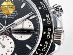 Rolex Daytona 126529 QF 1:1 Best Edition Black Dial Steel 904L on SS Bracelet V8 QF4132 - Görsel 11