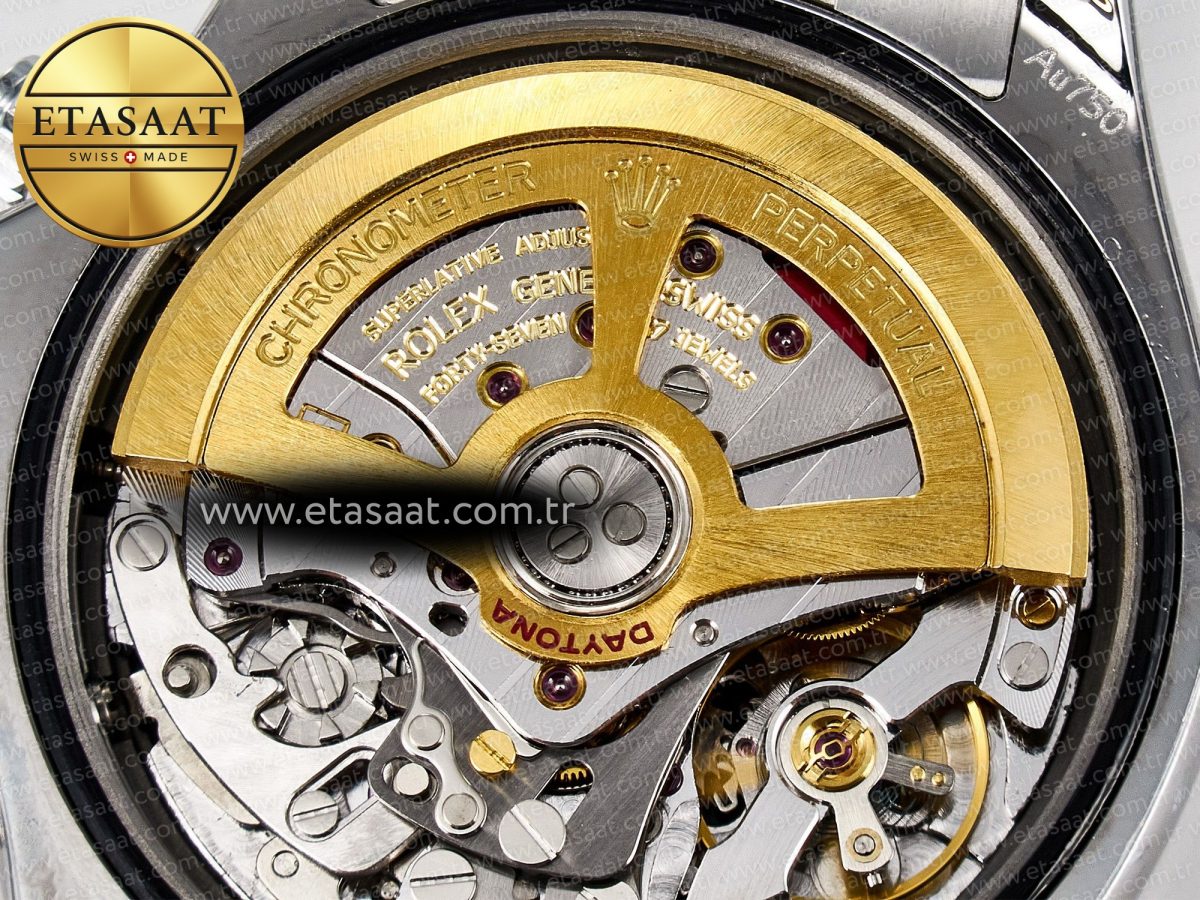 Rolex Daytona 126529 QF 1:1 Best Edition Black Dial Steel 904L on SS Bracelet V8 QF4132 - Görsel 21