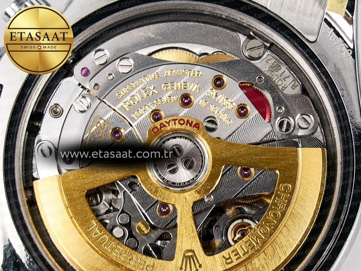 Rolex Daytona 126529 QF 1:1 Best Edition Black Dial Steel 904L on SS Bracelet V8 QF4132 - Görsel 22
