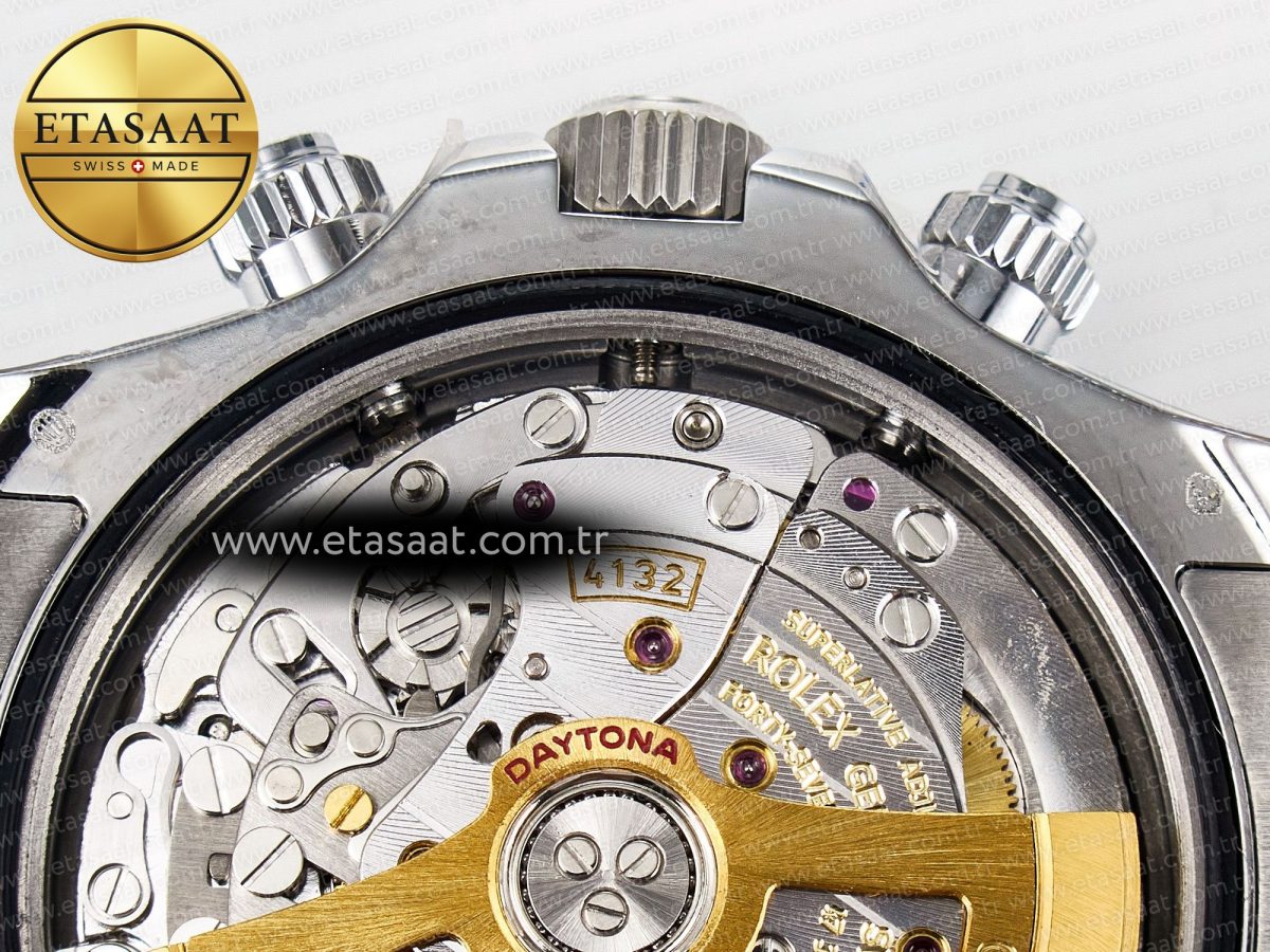 Rolex Daytona 126529 QF 1:1 Best Edition Black Dial Steel 904L on SS Bracelet V8 QF4132 - Görsel 23