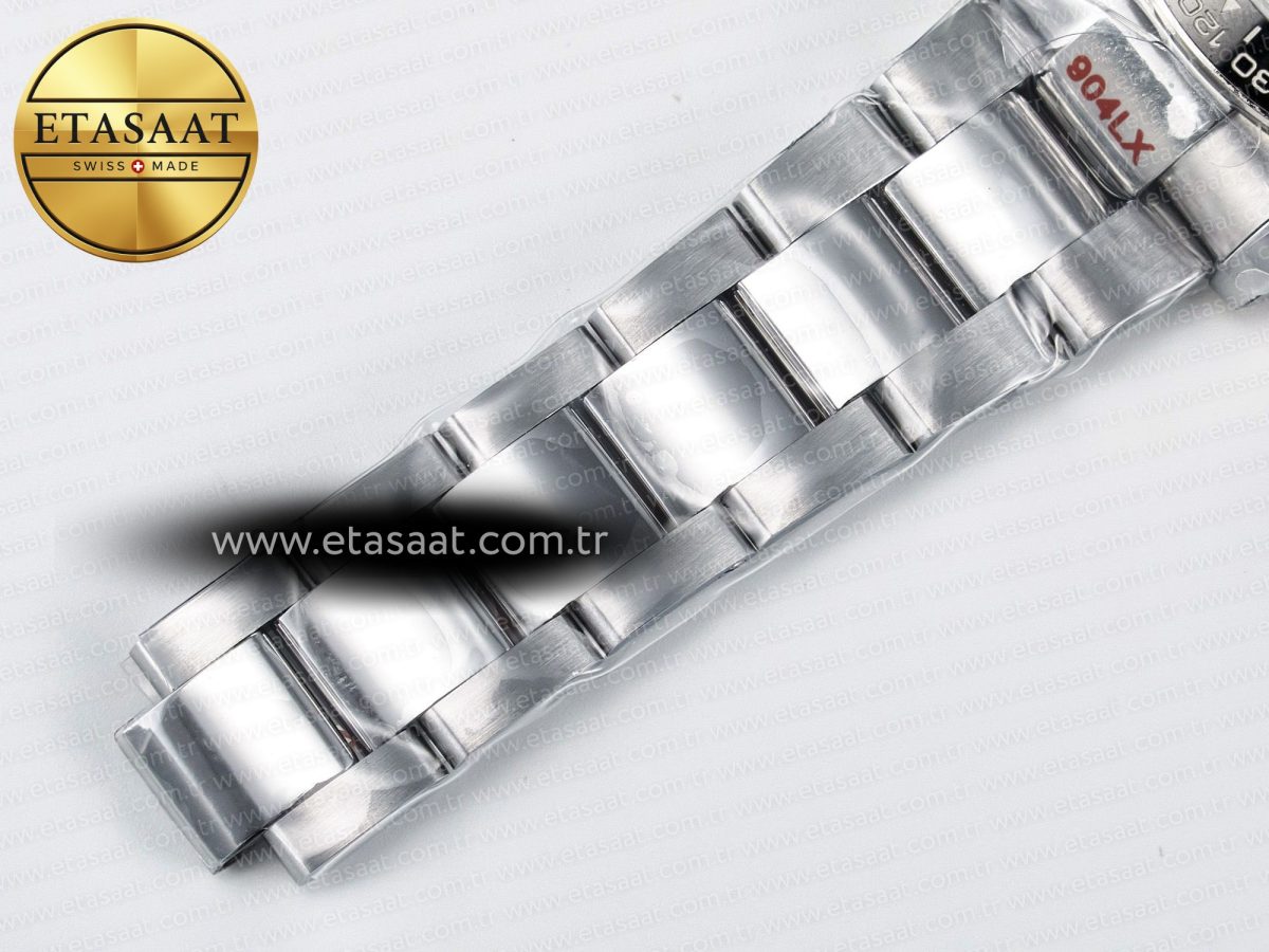Rolex Daytona 126529 QF 1:1 Best Edition Black Dial Steel 904L on SS Bracelet V8 QF4132 - Görsel 26