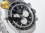 Rolex Daytona 126529 QF 1:1 Best Edition Black Dial Steel 904L on SS Bracelet V8 QF4132 - Görsel 5