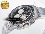 Rolex Daytona 126529 QF 1:1 Best Edition Black Dial Steel 904L on SS Bracelet V8 QF4132 - Görsel 6