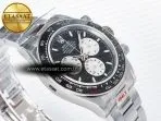 Rolex Daytona 126529 QF 1:1 Best Edition Black Dial Steel 904L on SS Bracelet V8 QF4132 - Görsel 7