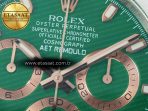 Rolex Daytona AET White Ceramic Case and Bracelet Green Dial N6F Best Edition SA4130 - Görsel 12