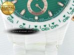 Rolex Daytona AET White Ceramic Case and Bracelet Green Dial N6F Best Edition SA4130 - Görsel 14