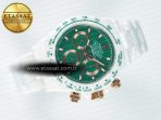 Rolex Daytona AET White Ceramic Case and Bracelet Green Dial N6F Best Edition SA4130 - Görsel 8