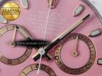 Rolex Daytona AET White Ceramic Case and Bracelet Pink Dial N6F Best Edition SA4130 - Görsel 12