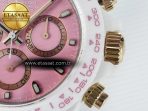 Rolex Daytona AET White Ceramic Case and Bracelet Pink Dial N6F Best Edition SA4130 - Görsel 13