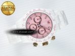 Rolex Daytona AET White Ceramic Case and Bracelet Pink Dial N6F Best Edition SA4130 - Görsel 8
